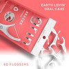 GRIN Braces Flosser, Floss Picks Designed for Braces, 60 Count,