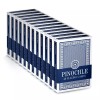 N/A Brybelly Pinochle Playing Cards (12-Pack) - Blue, Poker Size, Regular Index  BR
