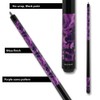Action Impact - Billiards Pool Cue Stick - Purple Camo