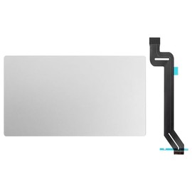 HAWSON A1707 Trackpad de Repuesto para MacBook Pro Retina de 15 Pulgadas A1707 Trackpad Touchpad con Cable Flex 2016-2017 821-00665-A (Plata)