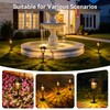 LETMY Solar Pathway Lights Outdoor, 8 Pack Bright Solar Lights