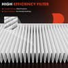 A-Premium Filtro de aire de habitáculo 2-PC compatible con Dodge