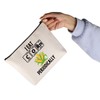 JNIAP Corn Gifts I Eat Corn Periodically Cosmetic Bag Corn