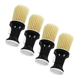 IWOWHERO 4pcs Barber Neck Brush with Detachable Head Soft Bristle Hair Cleaning Duster for Home Salon Use for Haircut Styling and Scalp Massage