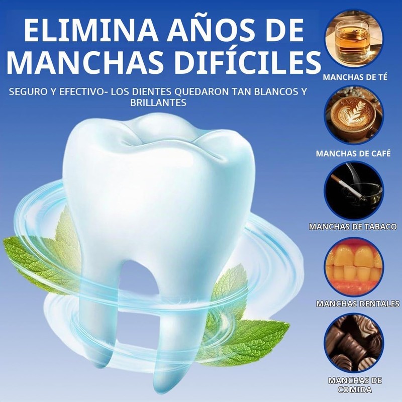 Mydear Tiras Blanqueadoras Dientes,14 Piezas Whitening Strips Profesional Blanqueador Dental,
