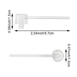 Arvintas 30 PCS Mini Perfume Refillable Bottle Pump Transfer Tool