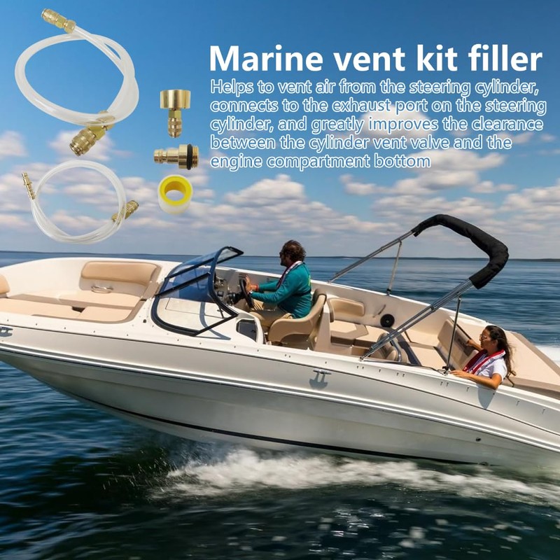 Premium Fit for Sea Star Hydraulic Steering Kit System Bleeder