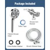 Filtered Shower Head with Handheld, BOWGER 6 Modes High Pressure