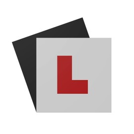 TMS Strong Magnetic L Plates | Made in the UK | 2 Pack Learner Plates for Car with Magnet Backing | Easy to Attach and Remove | For Learning Drivers [L Plates, Extra Thick]