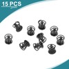 sourcing map GPU Spring Screws, 15pcs M2x5.5mm 5.5mm Spring OD