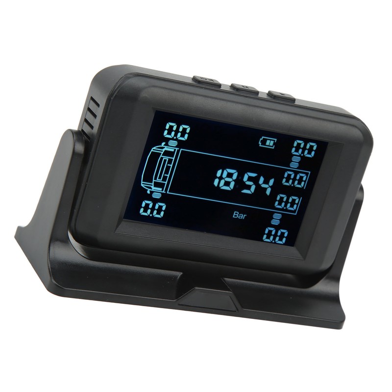 12 Wheel Tire Pressure Monitor 4 Alarm Modes DC 5V