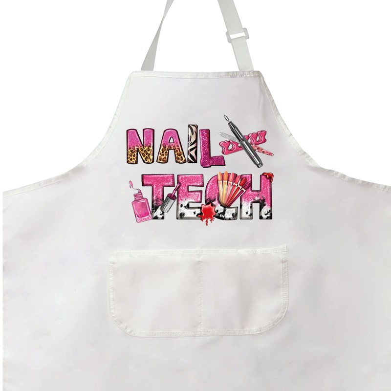 Nail Tech Apron With Pockets Nail Tech Gift Nail Salon