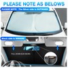 KUST Custom Fit Windshield Sun Shade for 2024 2025 Hyundai