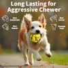 Moonorange Upgrade Dog Balls Interactive Toys for Aggressive Chewers, Indestructible