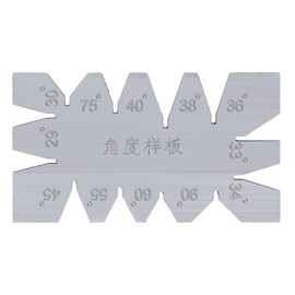 Smgda Cutting Angle Gage Template Metalworking Screw Thread Gauge Lathes Measuring Tool Stainless Steel