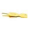 SMITH LTD Split Ring Tweezers EX Gold