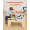 VEVOR Multi-Purpose Activity Play Table, 290 Building Bricks and 30-Piece