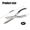 BOXOB Stainless Steel Rib Membrane Remover Tool, Ergonomically Designed Rib