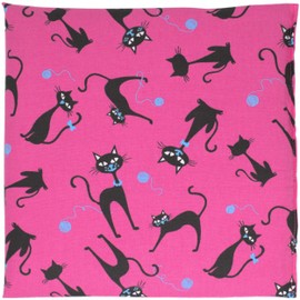 Rapeseed Cushion 24 x 24 cm Cat Pink