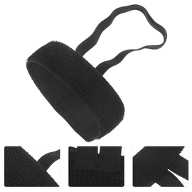 BESPORTBLE 6pcs Referee Wristband Football Accessories Bands Down Lanyard Indicator Match Pick Hand Party Wrist Straps Wrist Band Convenient Football Referee Gear Referee Band Black Polyester