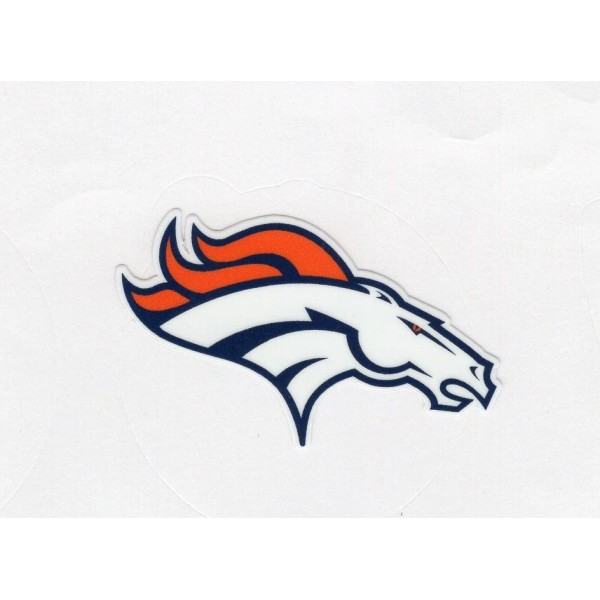Unbranded Denver Broncos Free Tracking decal window helmet hard hat