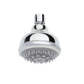 Designer Shower Head / Shower Head / Swivelling / with Anti-Limescale Nozzles / High-Quality Chrome-Plated / 1/2 Inch Connection / Shower / Bathroom / Commercial Suitable / Shower Head