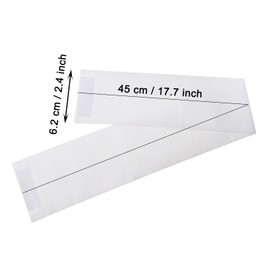 PENTA ANGEL Spa Headband for Women 20Pcs White Disposable Facial Headbands Stretch Skin Care Hair Band Head Wraps with Closure for Girls Makeup Sports Yoga (20)