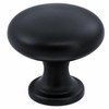 HESTIA HARDWARE 25 Pack | Black Kitchen Round Cabinet Knobs
