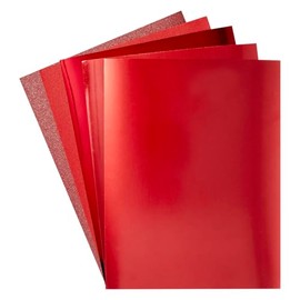 Spellbinders Ruby Assorted Treasured Cardstock 8 1/2" x 11" - 15 Sheets, red