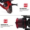Spinning Reel 13+1 Bearings 5.1:1 Gear Ratio Left Right Interchangeable