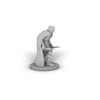 Human MAle Rogue 5 Tabletop DND Gaming Miniature