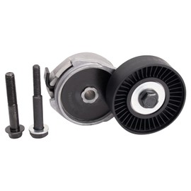 TRQ Serpentine Belt Tensioner Compatible with 92-14 Ford 94-07 Mazda 93-05 Mercury