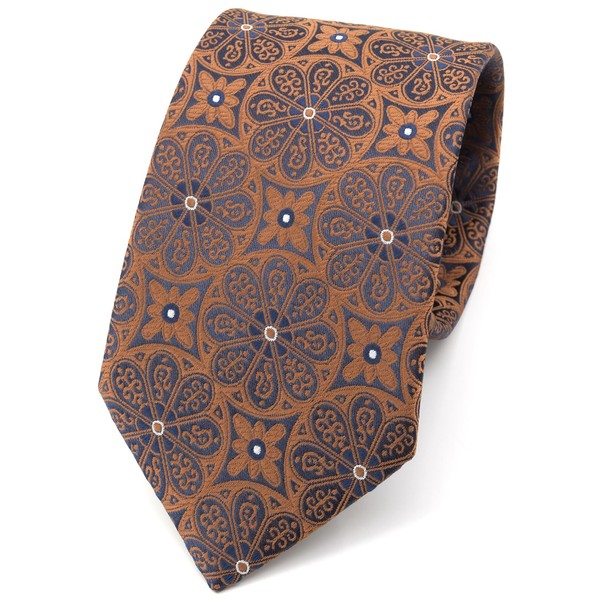 (Real Color) Business Necktie (3.0 inches (7.5 cm) Wide, Floral
