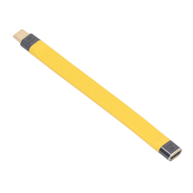 Short USB To USB C Cable 40Gbps 100W Fast Charging