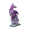 Nemesis Now Resin Dragon Statue - Hand-Painted Dragon Figure Perched