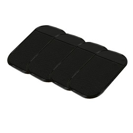 4 Pack Non-slip Sticky Gel Pad Car Dashboard Sticky Pad Black