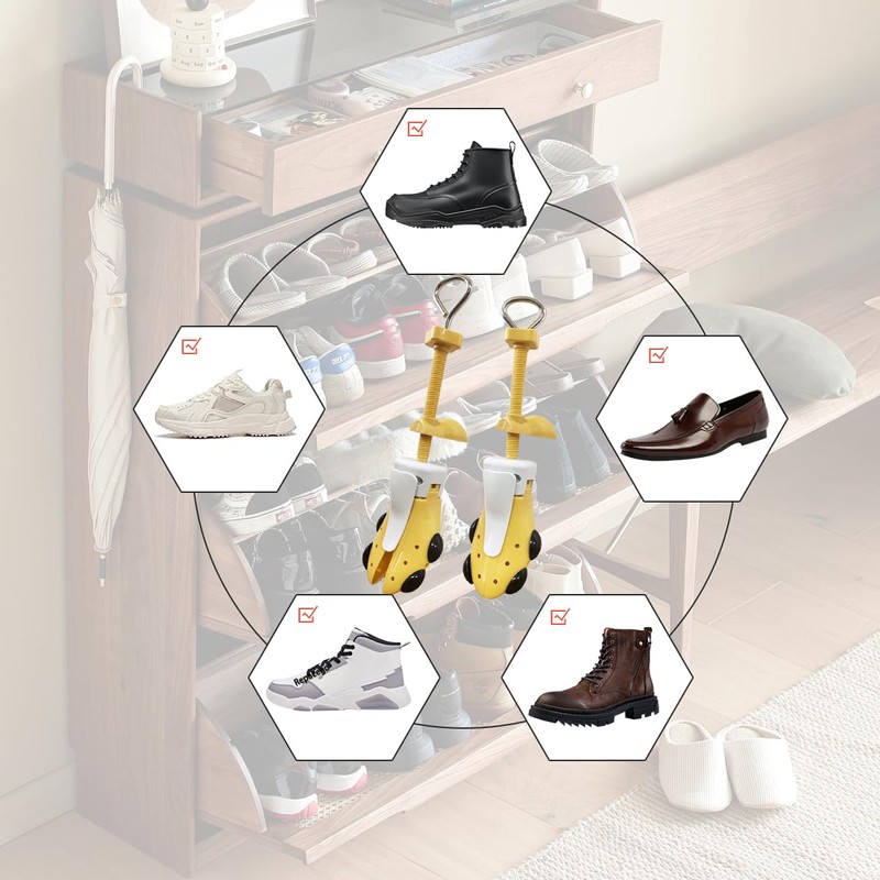 Repacego Shoe Stretcher for Women Men, Premium Shoe Widener Stretcher
