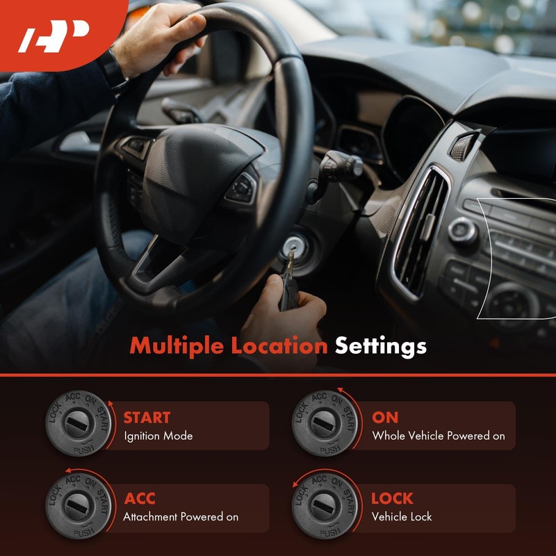 A-Premium Ignition Lock Cylinder with 2 keys Compatible with Kia