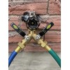 Fairview Industrial-Grade Garden Hose Splitter, Large Handles