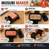FUNGYAND Musubi Press Mold Kit, 8-in-1 Rice Mold Set with