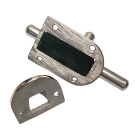 Heavy Duty Long Locker Door Lock Latch 316 Stainless Steel Marine Safety Sliding Lock Barrel Bolt Buckle for Boat Door/Window/Hatch (3-1/2in x 1-1/2in)