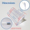 STORE FIXTURES DIRECT Pegboard Label Holder, Scannable UPC Ticket Display