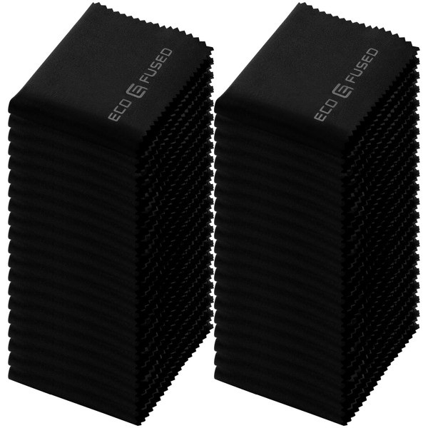 Eco-Fused Microfiber Cleaning Cloths - 40 Pack - (6 x