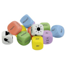 TimeTEX Dice Set German 12-Piece 20 mm in Box
