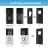 SUIOPPYUW Ring Doorbell Mount Holder Renter Friendly No Drill Installation
