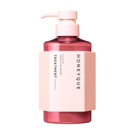 HONEYQUE Rich Gloss Honey + Collagen Treatment 450ml/15.2 fl. oz | Deep Repair & Hydration Hair Treatment | Smooth & Shine Boost with Organic Manuka Honey & Triple Collagen | Japanese Hair Care