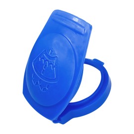 HHZL Windshield Wiper Fluid Windshield Washer Fluid Cap for Volkswagen Atlas Tiguan Arteon Jetta Ford OEM#3Q0955455 Wiper Washer Liquid Reservoir Tank Bottle Cap Cover, Car Accessories(Blue)