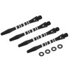PATIKIL Aluminum Dart Shafts 45mm, 4 Pack Medium 2BA Thread