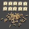 Mini Hinges, Trigger Hinges, 50 Pieces, For Wooden Boxes, Flat