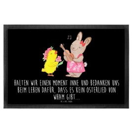 Mr. & Mrs. Panda 40 x 60 cm Doormat Easter Spring Feelings – Easter Gifts, Easter Decoration, Gift, Doormat, Easter Bunny, Door Mat